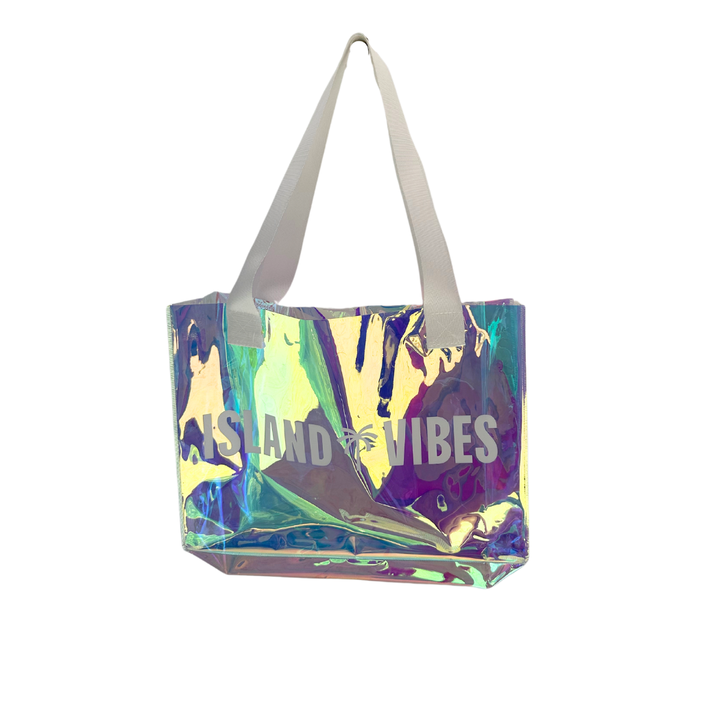 Island Vibes Tote Bag - Beach Bag - Gym Bag - Everyday Bag